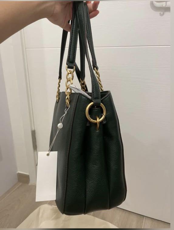Tory burch mason triple compartment satchel 2025