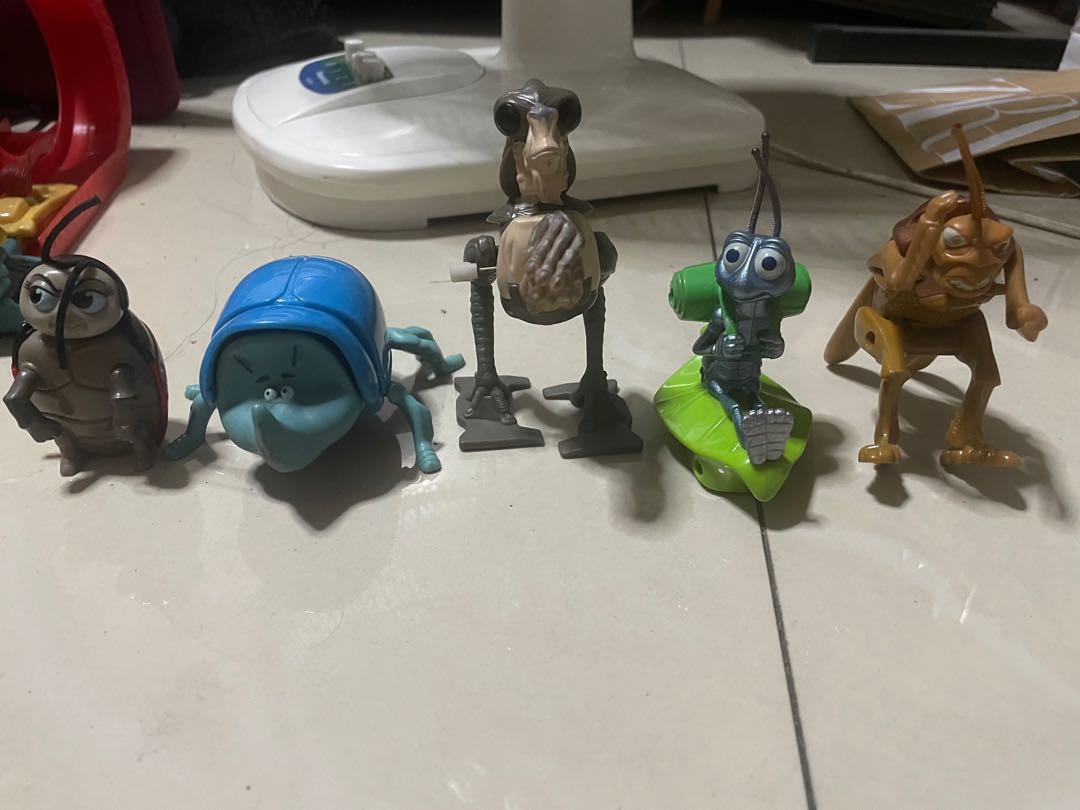 A Bug s Life Mcdonalds Mcdo Toy Set Hobbies Toys Toys Games