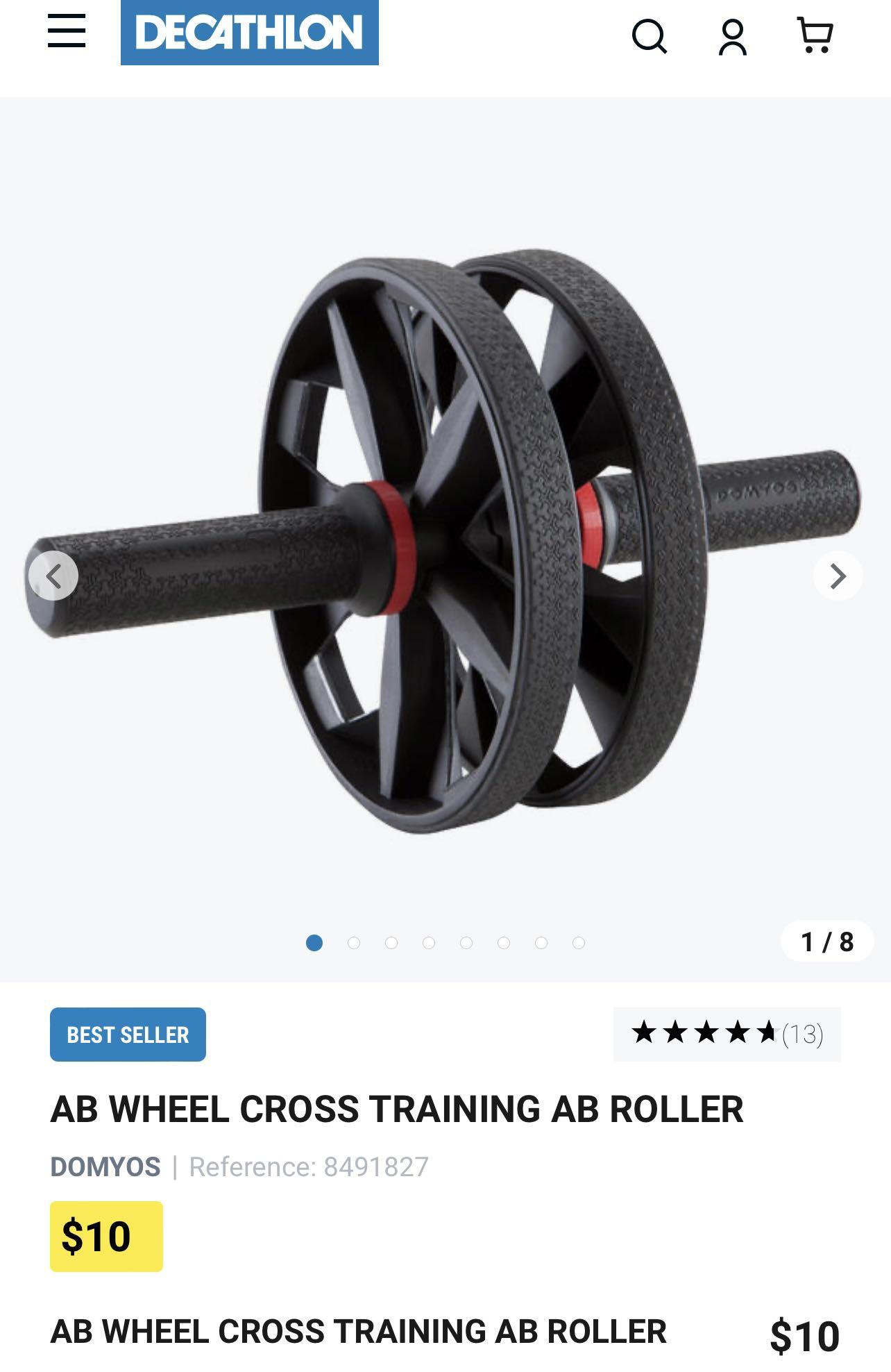 Cross training abs wheel clearance