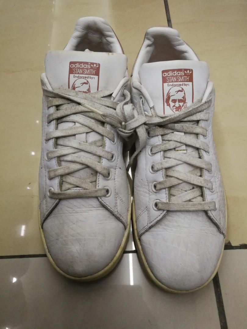 Stan smith red mono suede on sale
