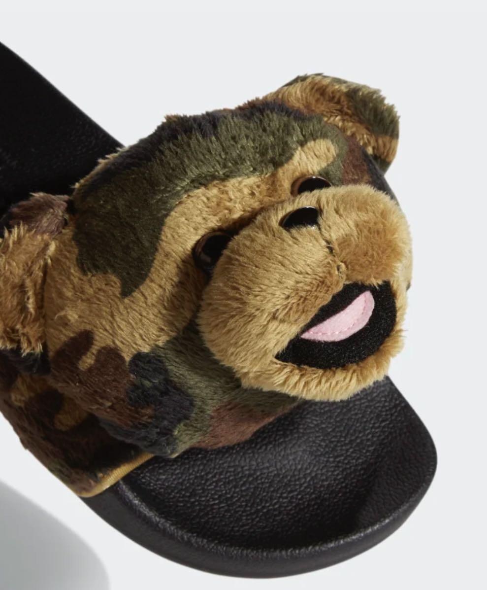 Adidas adilette teddy slides sale