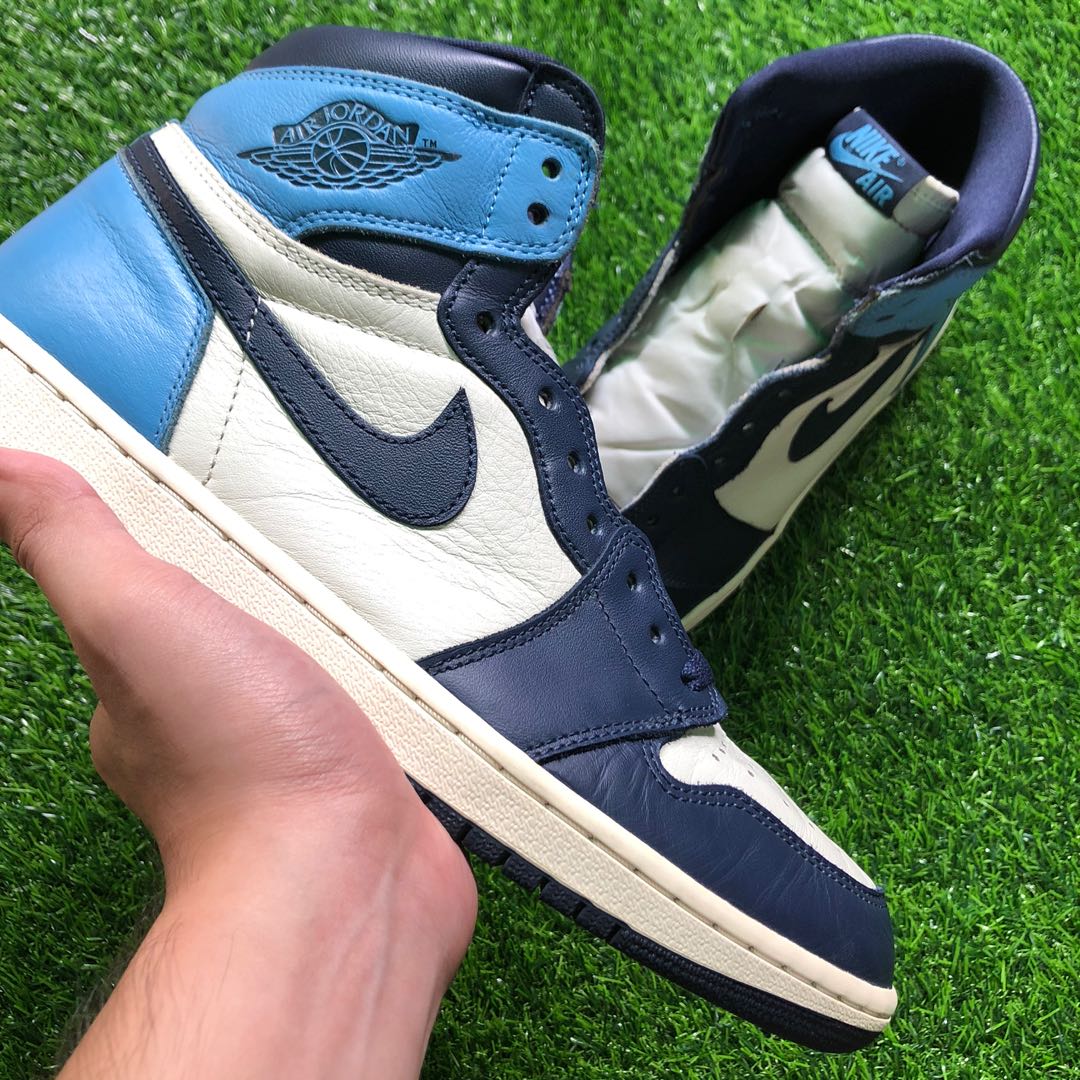 Air Jordan 1 Retro High OG 'Obsidian', Men's Fashion, Footwear, Sneakers on  Carousell