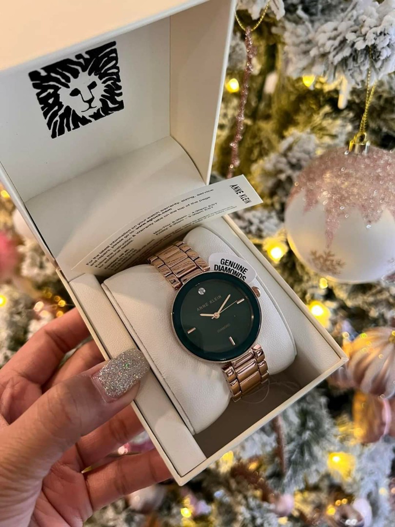Anne klein clearance green dial watch