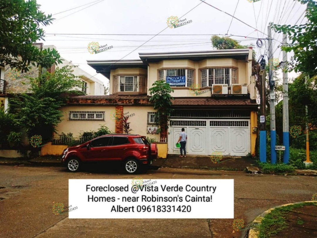 Antipolo, Rizal Foreclosed House&lot for sale in Vista Verde Homes