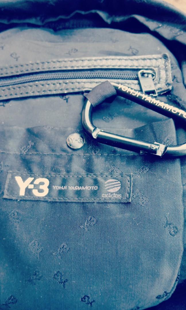 Authentic Adidas Y3 X Yohji Yamamoto backpack, Men's Fashion, Bags