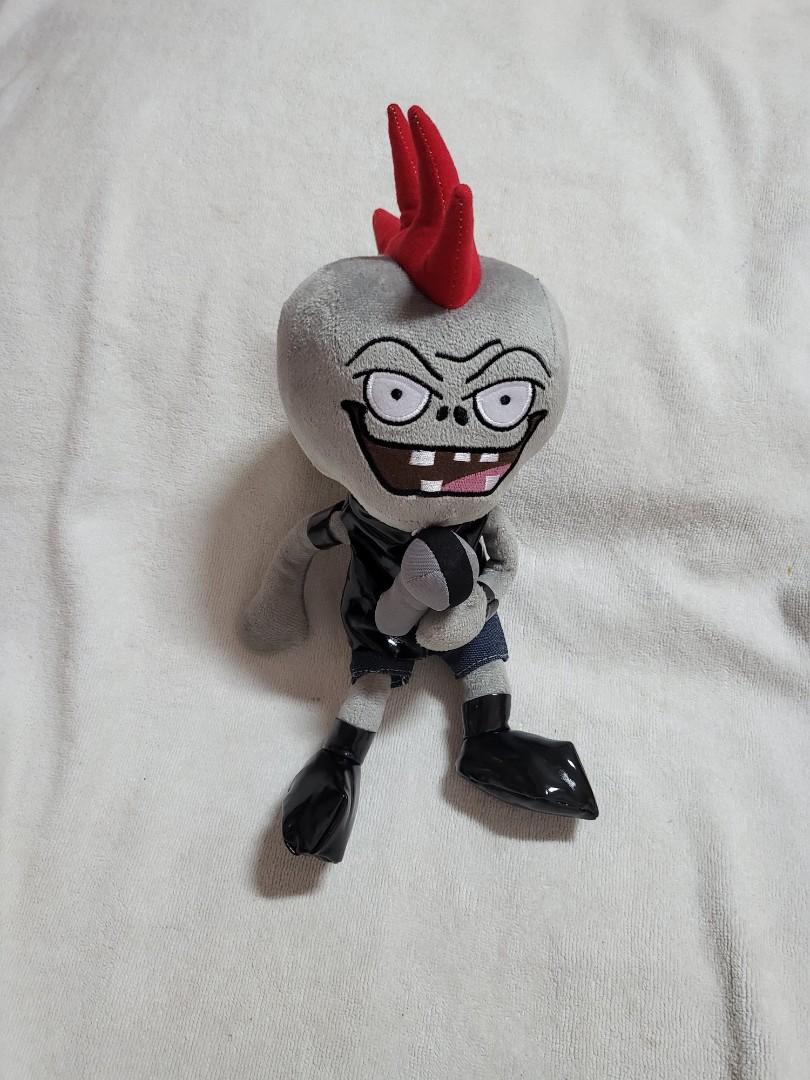 Authentic Rare Plants vs. Zombies Punk Dr. Zomboss Zombie Plush Soft Toy