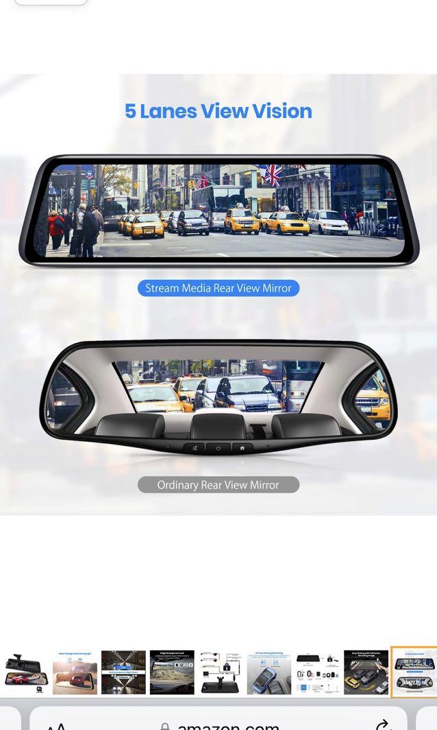 Auto Vox Rear View Camera Auto-Vox V5PRO 1080p Rear View