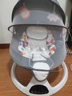 Baby smart electric cradle rocking chair