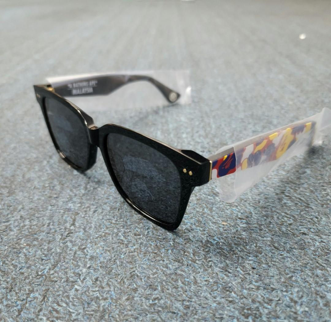 Bape Malaysia Camo KLCC Sunglasses Spectacles Ape, Men's Fashion