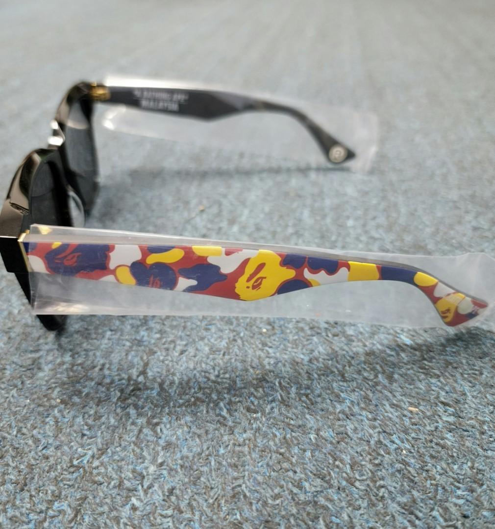 Bape Malaysia Camo KLCC Sunglasses Spectacles Ape, Men's Fashion