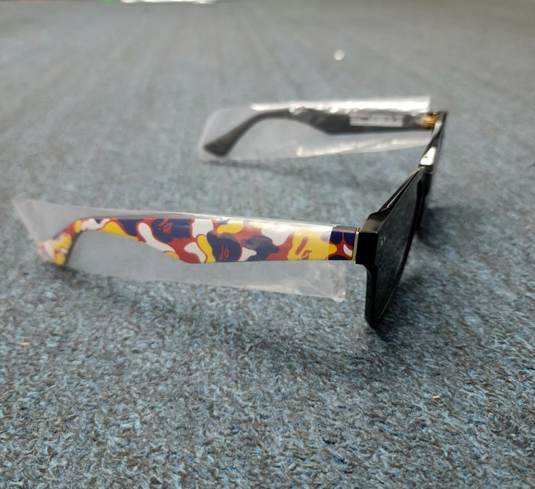Bape Malaysia Camo KLCC Sunglasses Spectacles Ape, Men's Fashion