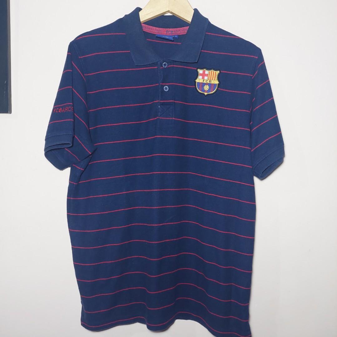 BARCELONA Official Polo shirt, Fesyen 