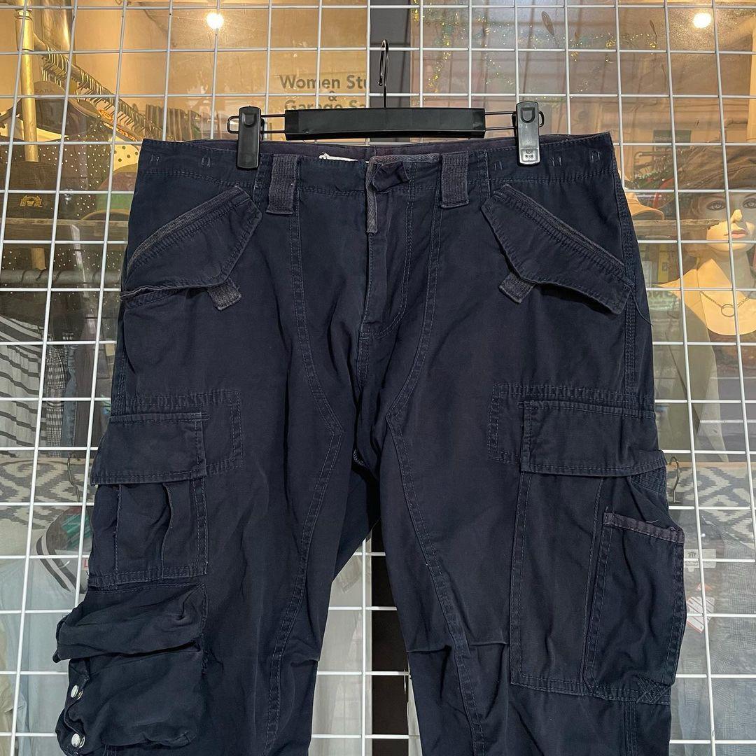 beams 7/8 cargo pants #APLP196, Fesyen 