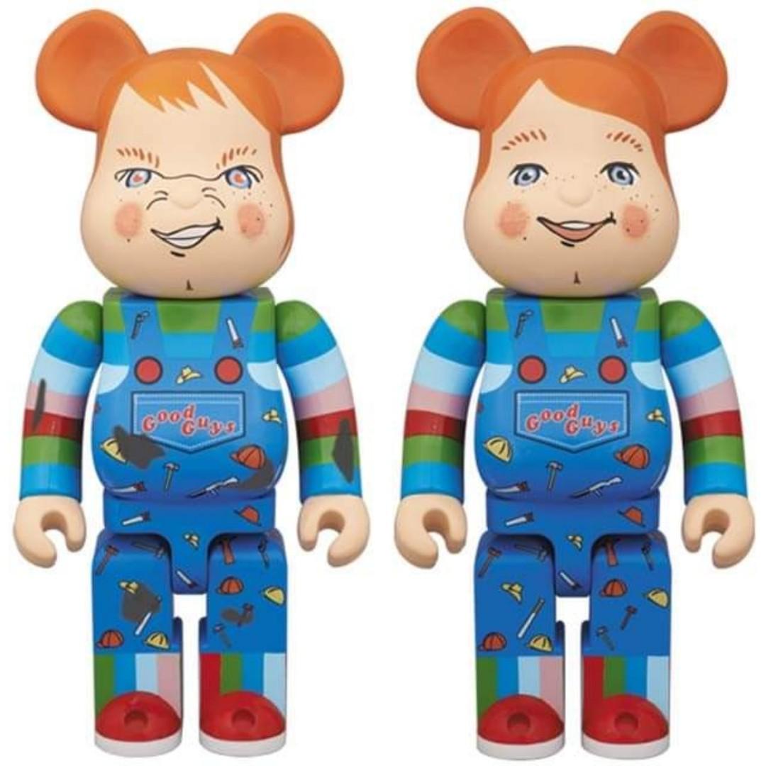 Bearbrick 1000% Chucky Good Guy Medicom Toy, Hobbies & Toys, Toys 販売超安い Bearbrick GOOD GUY 1000%新品未使用 キャラクターグッズ