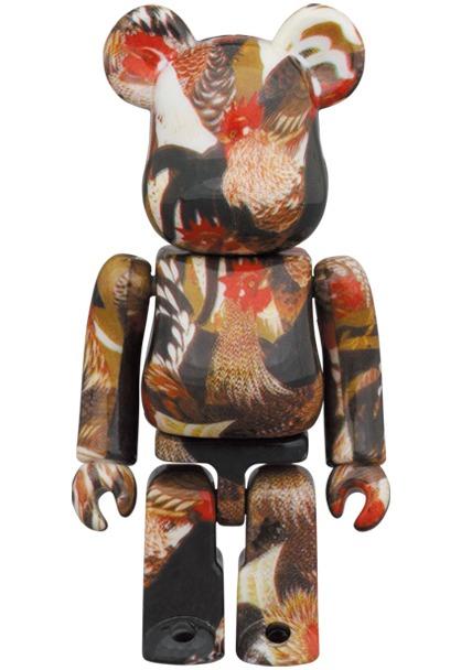 BE@RBRICK 伊藤若冲「群鶏図」100％ & 400％現貨發售, 興趣及遊戲