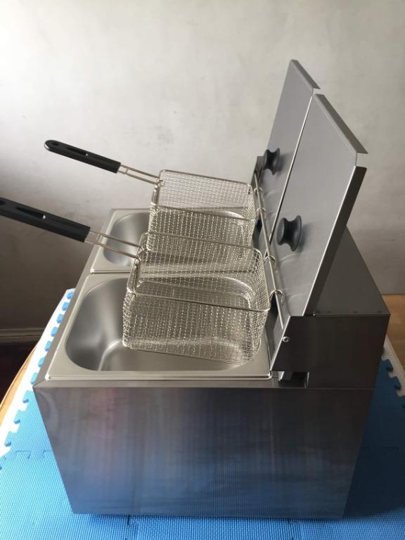 Deep Fryer for Sale BIG Gas Double Deep Fryers Imported Heavy Duty