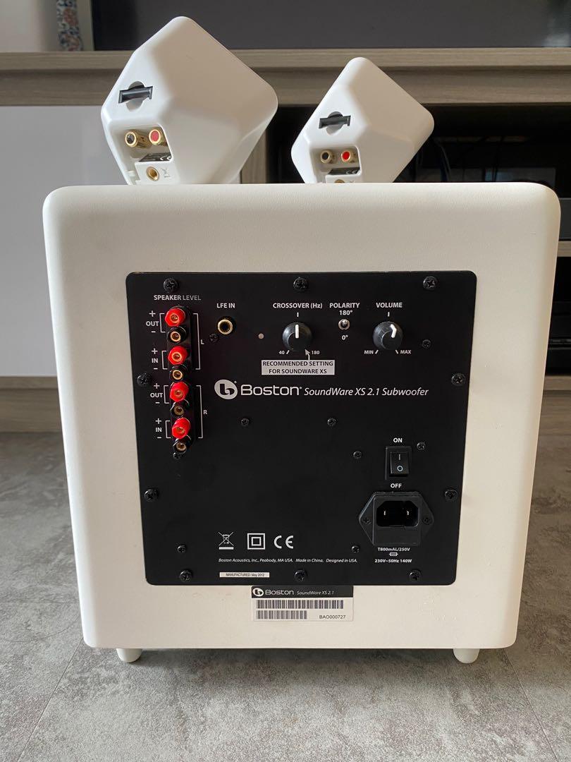 Boston soundware xs 2.1 subwoofer online