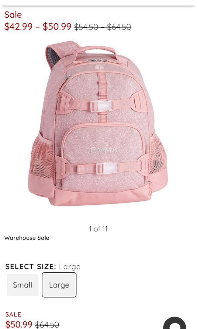 Mackenzie pink glitter 2025 backpack