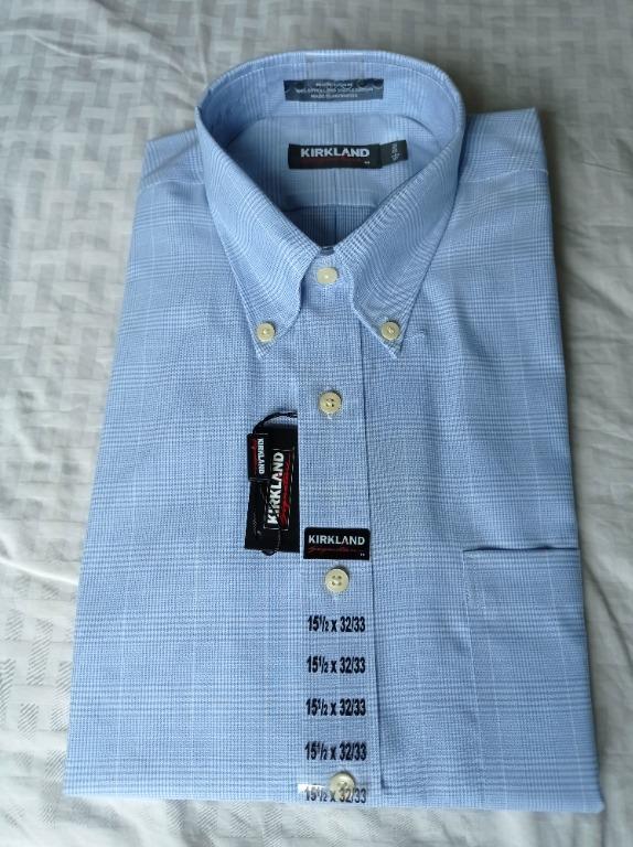 Business Shirt Size 15 5 32 33 100 Cotton Men S Fashion Tops Sets Formal Shirts On Carousell