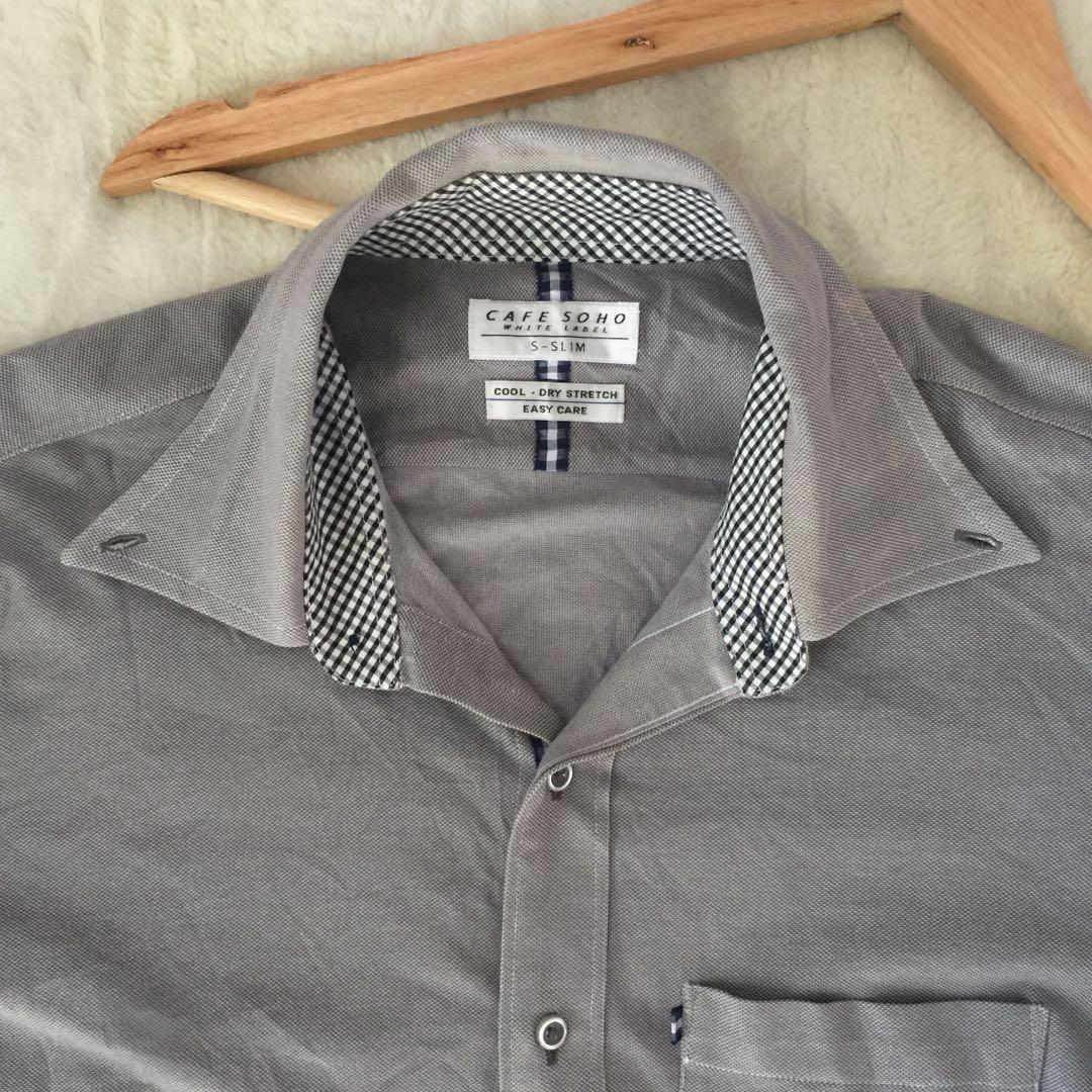Cafe soho white label polo Longsleeve (Category: Formal Shirts) located in San Fernando. Submitted by greatnesshe (Listing ID 1157370767, Image 2). Description: 🌸Can fit Small-Medium 🌸No flaws, Good as New 🌸No When Worn , No Last Price ,No Haggling 🌸Selling low because decluttering 🌸Colors may vary due to lighting or camera used. 🌸Barely Used Once 😘 🌸Fresh Padala from Japan,Gusot pero pag Nilabhan Mukang Bago Ulit. 🌸Bawal po sa MaArte at