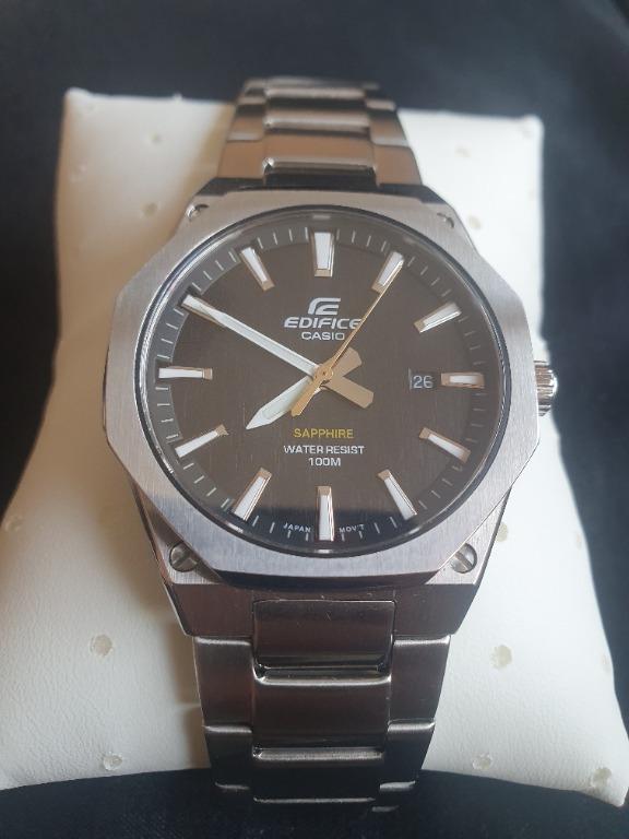 Edifice casio water resist 100m online