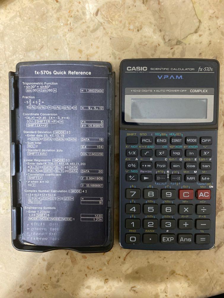 Casio Scientific Calculator fx 570s