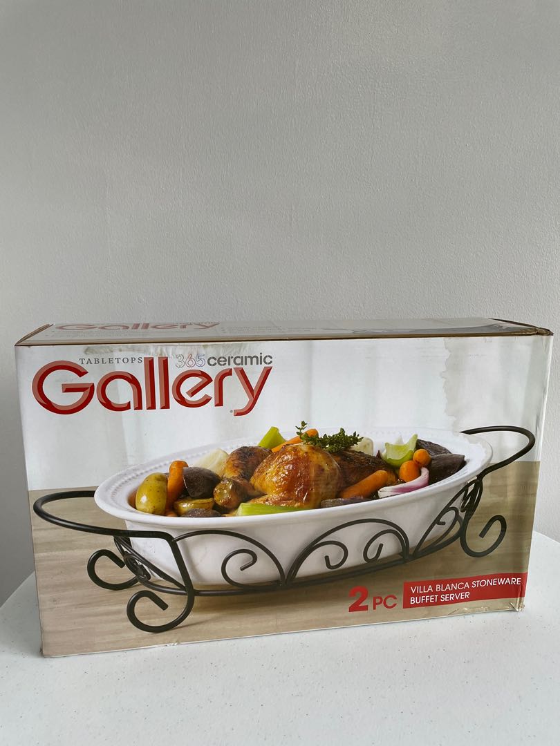 Ceramic Buffet Server, Furniture & Home Living, Kitchenware & Tableware