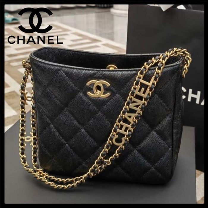 Chanel 2022 Small So Black 22 Hobo - Black Totes, Handbags - CHA937411