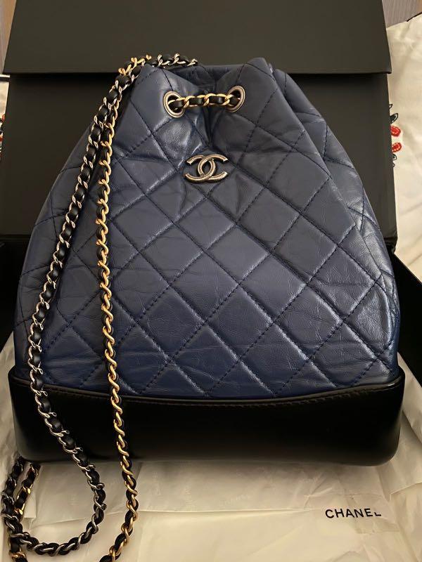 Chanel gabrielle backpack medium, Barang Mewah, Tas & Dompet di Carousell