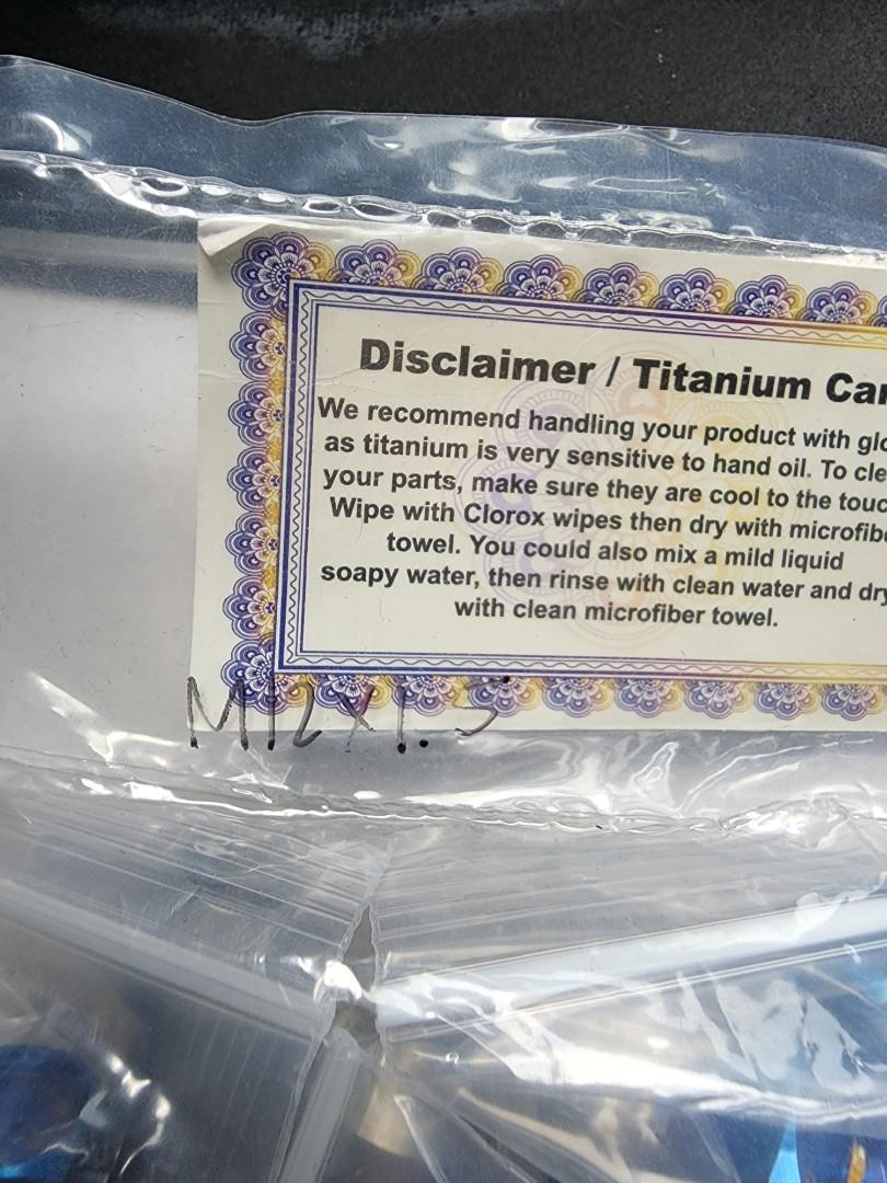 Chasing J's Titanium Lug Nuts Evo X / Evo 10 M12x1.5, Car Accessories