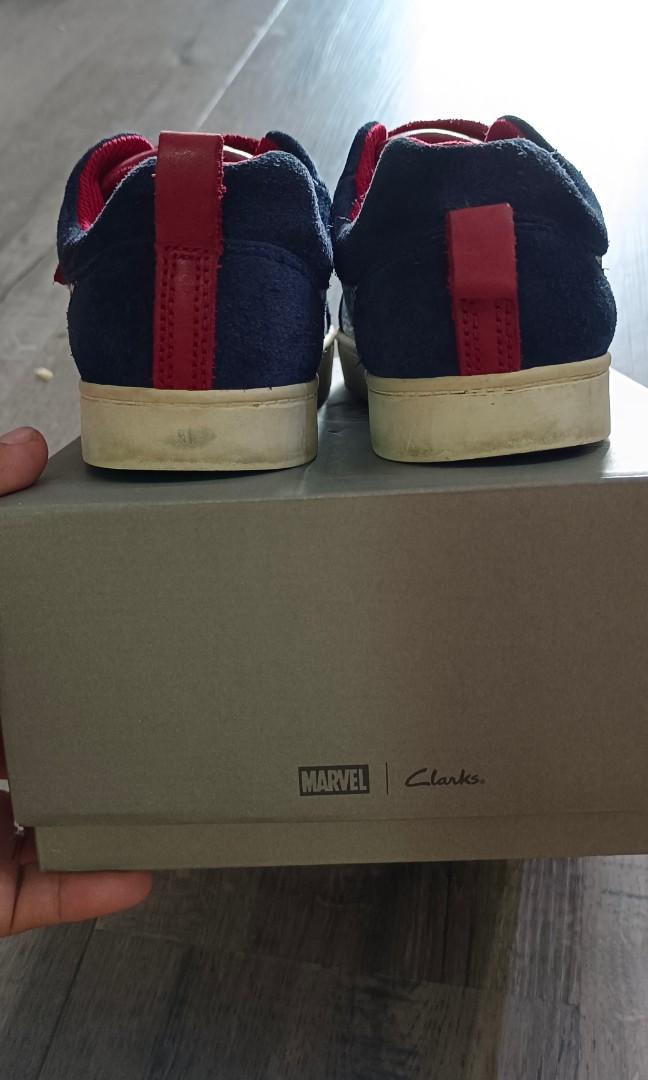 CLARKS X Marvel Captain America sneakers size 5UK