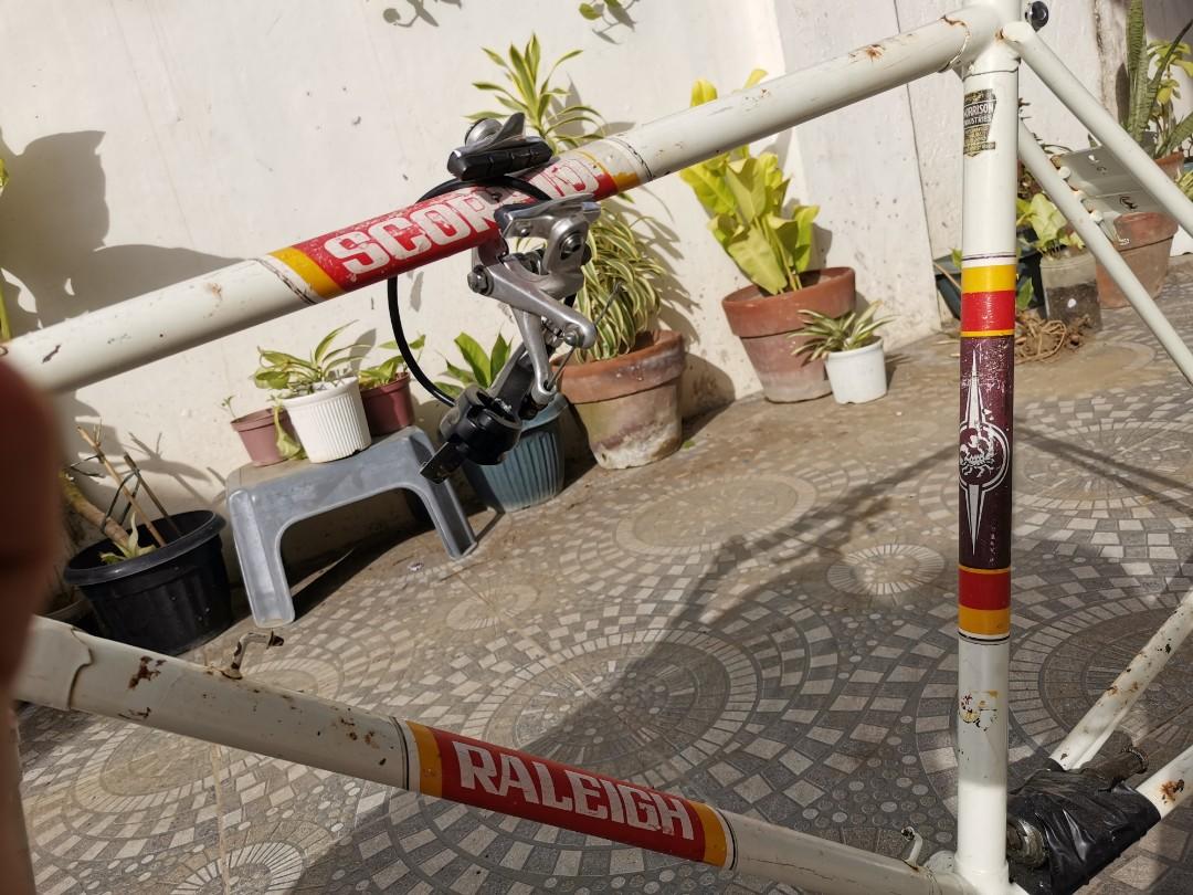 raleigh bike aluminum frame