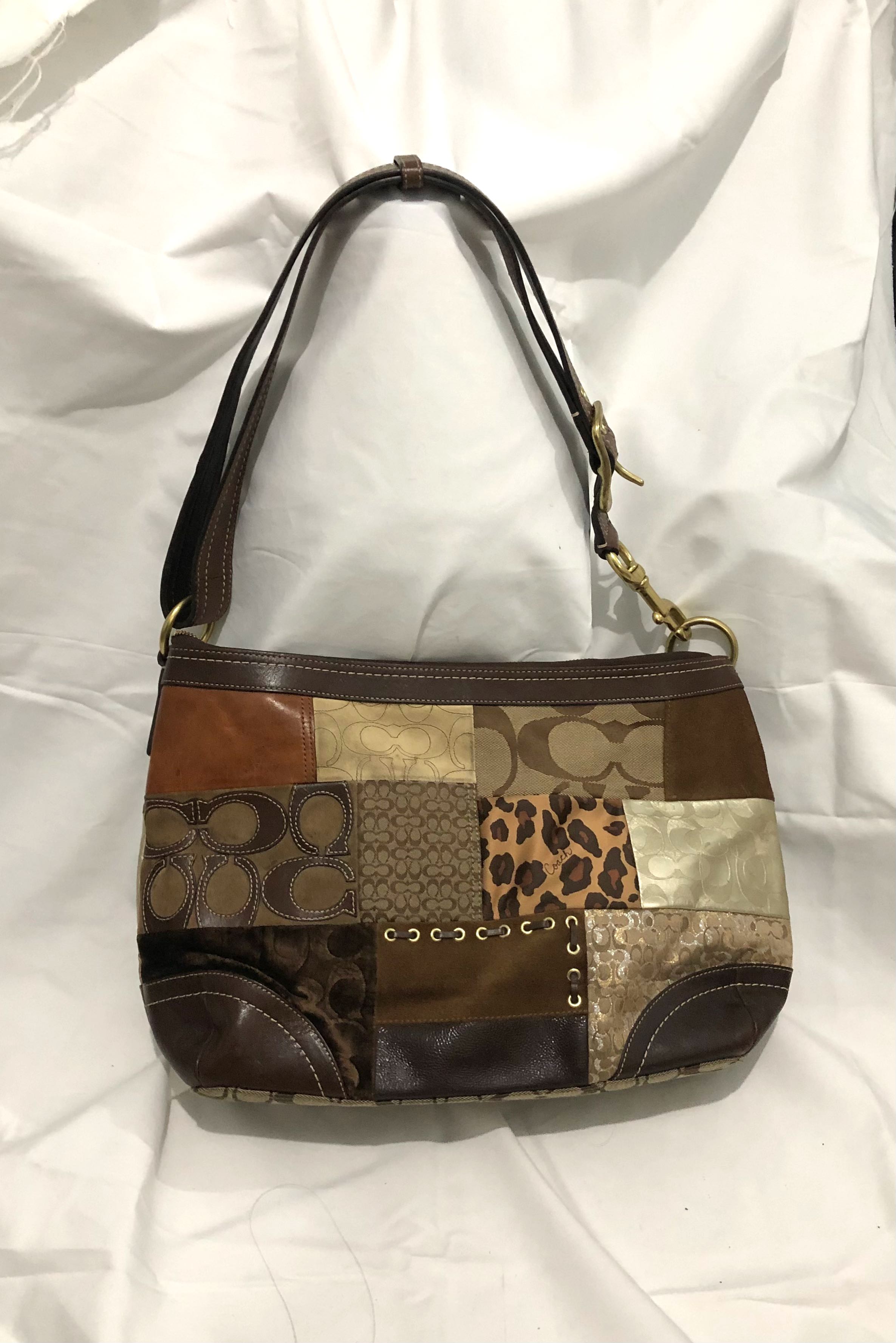 coach tote brown bag