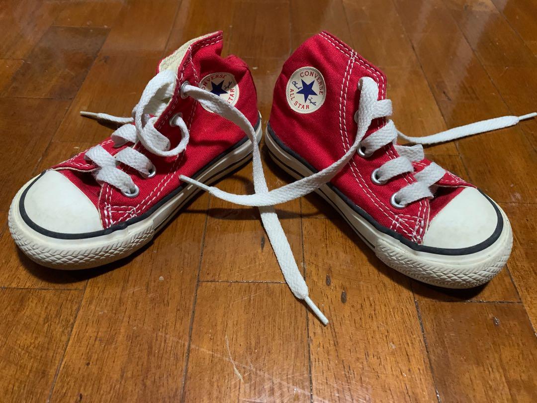 Converse Chucks Red Infant