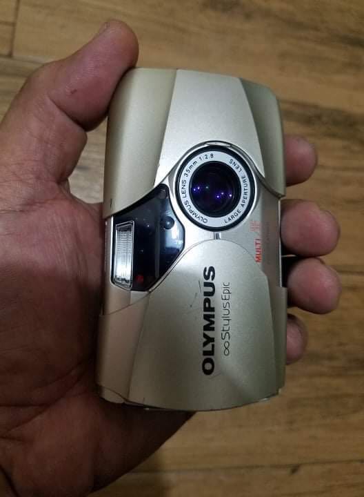 Defective Olympus Mju ii, Photography, Cameras on Carousell