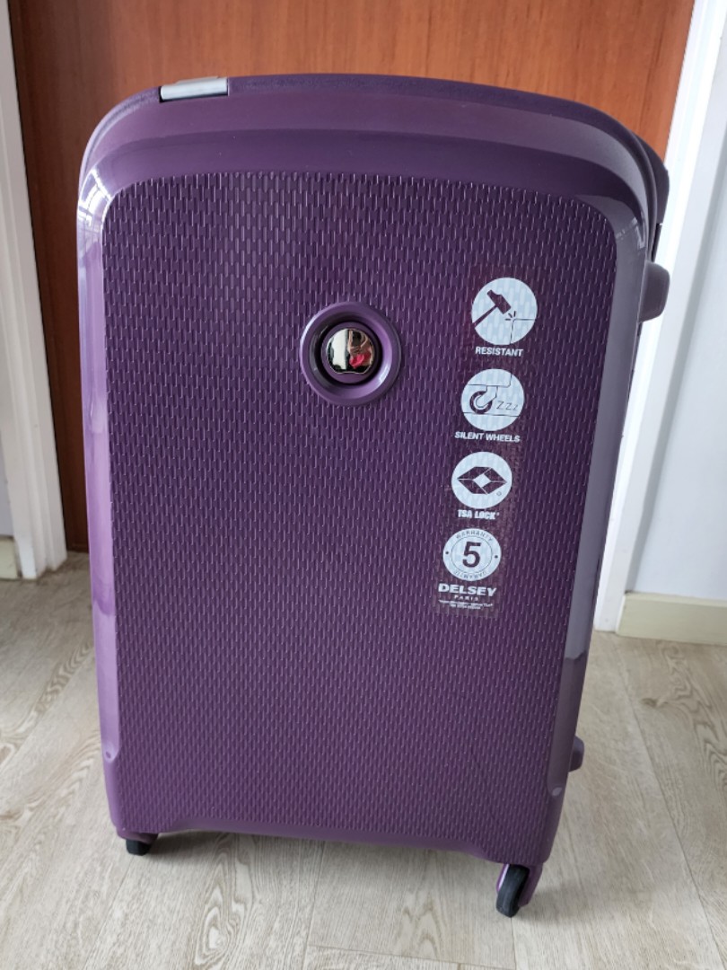 Desley Belfort 70cm Purple, Hobbies  Toys, Travel, Luggage on Carousell