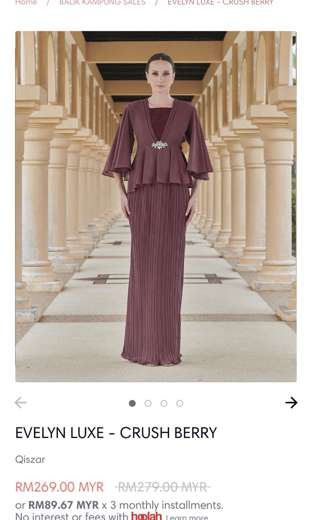Evelyn Luxe, Women's Fashion, Muslimah Fashion, Dresses on Carousell