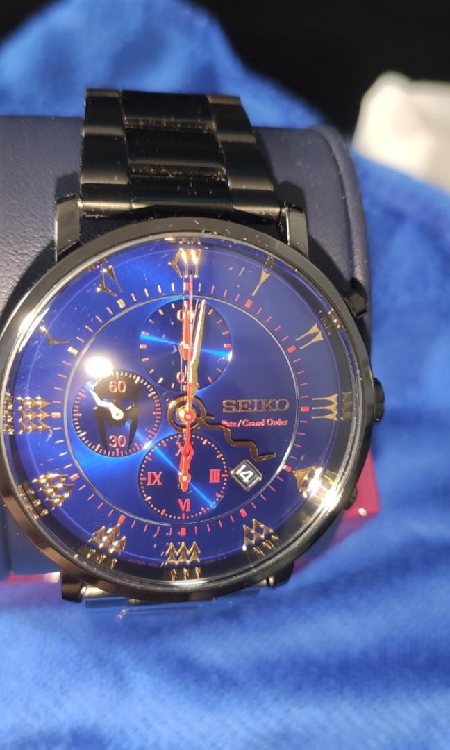 Seiko x Fate grand order ~Ereshkigal watch Rare, Luxury, Watches on  Carousell