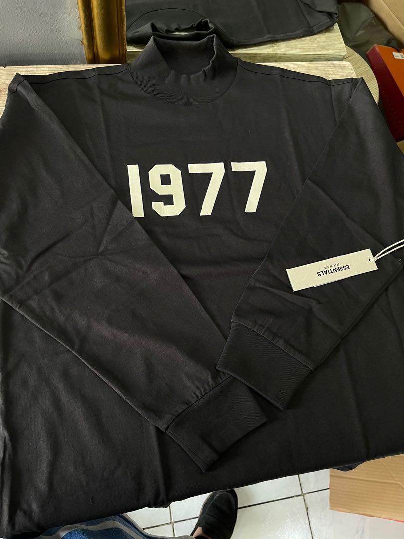 Fear Of God Essentials 1977 Long Sleeves Tee, Men's Fashion, Tops 特売新入荷特価 Fear 新品未使用 Lサイズ Of 1977 Essentials God ニット/セーター