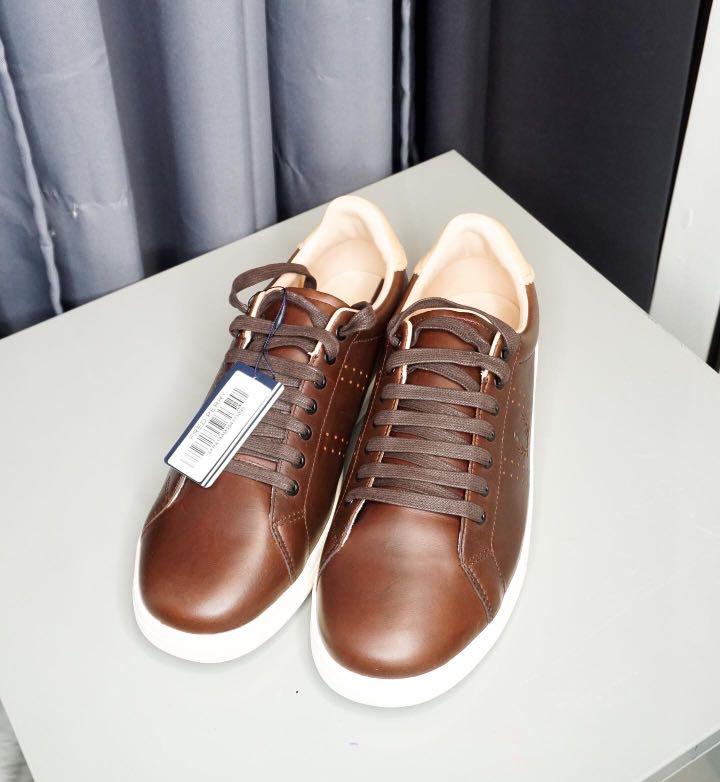 Fred Sperry Vintage Tennis Leather Dark Chocolate Size 10.5 US Men s Fashion Footwear Casual Shoes on Carousell