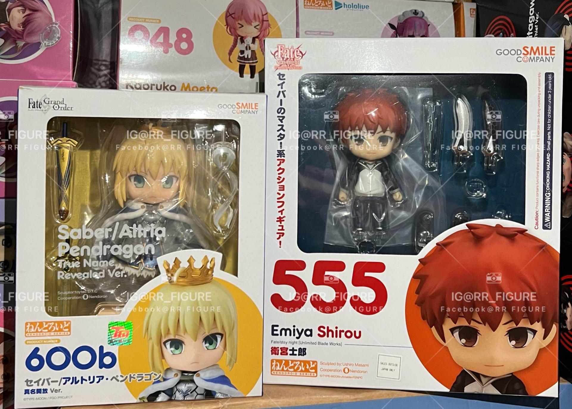 Good Smile 黏土人fgo Fate Grand Order 日版600b Saber 阿爾托莉亞真名開放ver 行版555 衛宮士郎 興趣及遊戲 玩具 遊戲類 Carousell