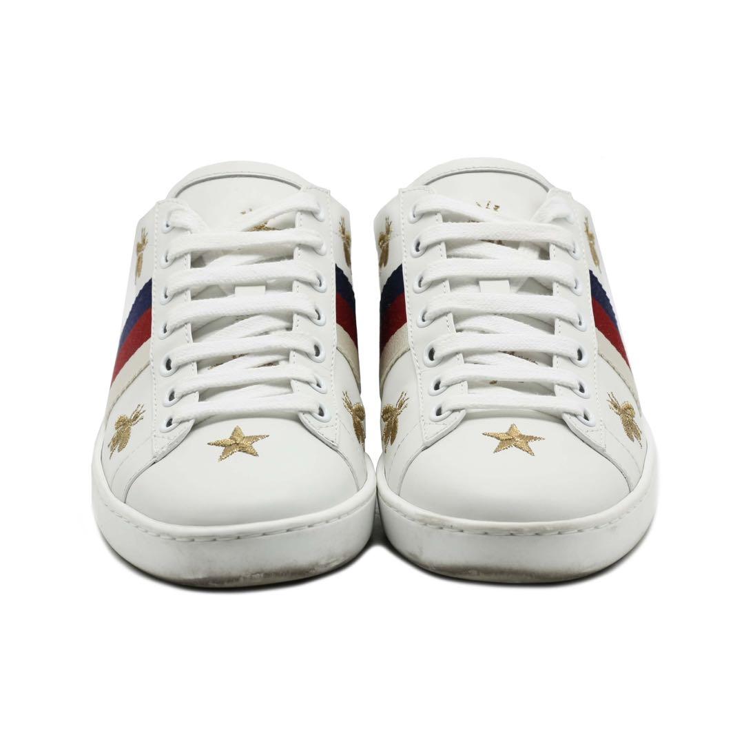 Gucci sneaker with bees and stars sale