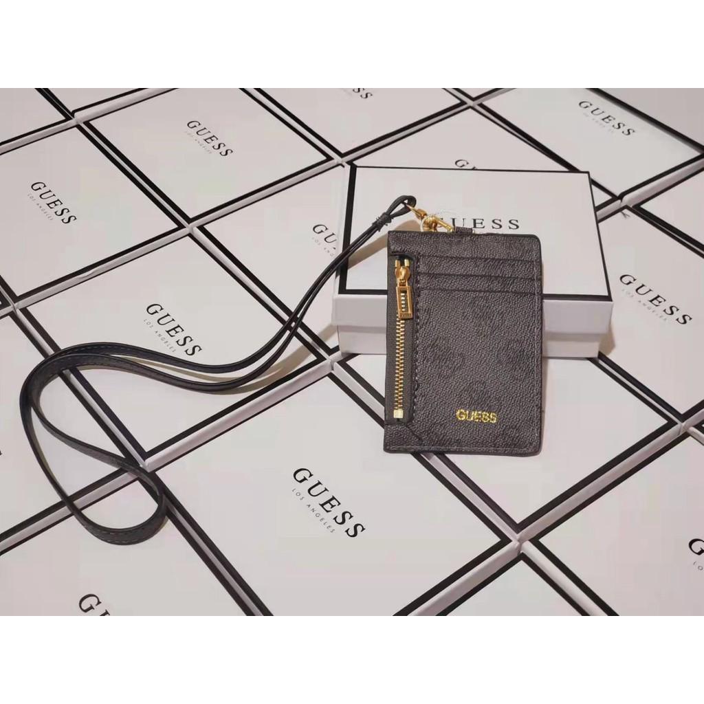 Guess Lanyard Pattern, Fesyen Wanita, Tas & Dompet di Carousell