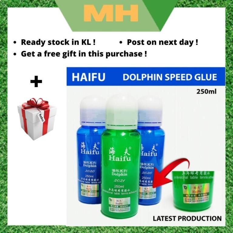 Haifu Glue Dolphin Table Tennis Rubber Glue Ping Pong Glue Speed Glue
