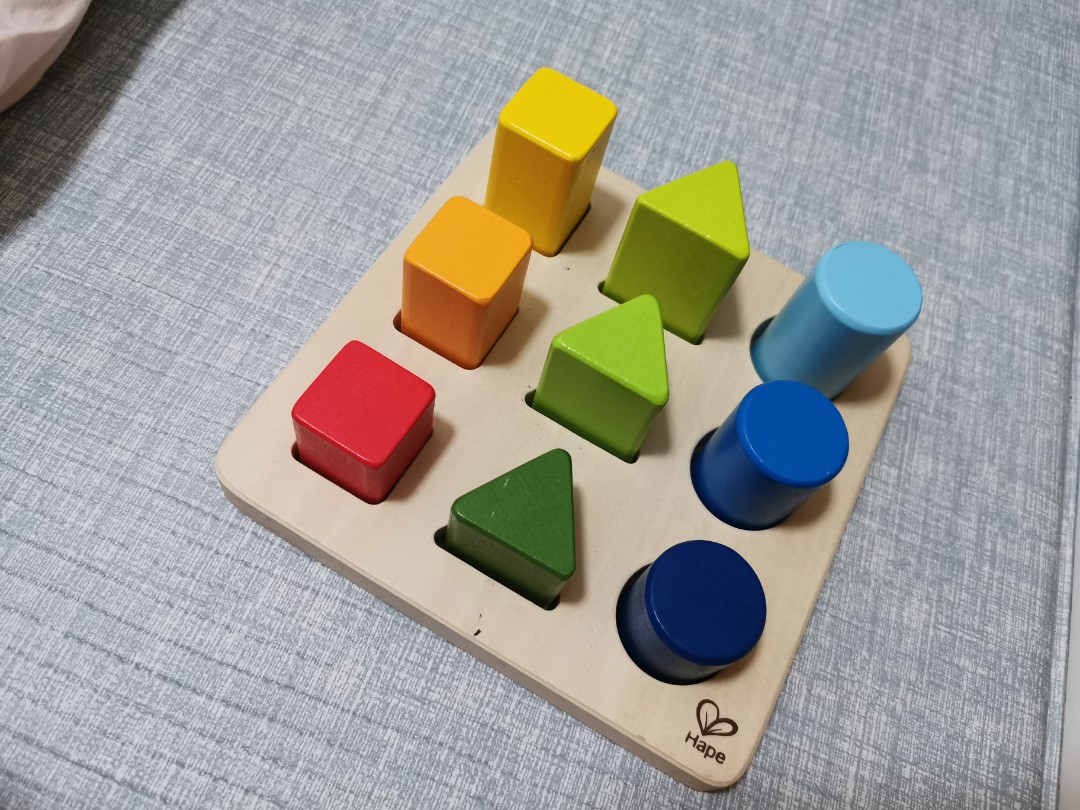 Hape Color and Shape Sorter, Babies & Kids, Infant Playtime on Carousell