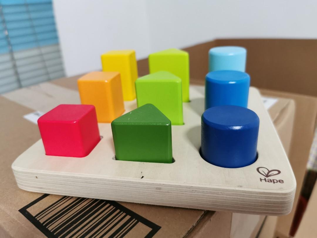 Hape Color and Shape Sorter, Babies & Kids, Infant Playtime on Carousell