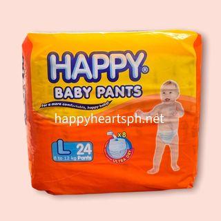 HAPPY Baby Pants Diaper Ultra Dry - Large - 24pcs