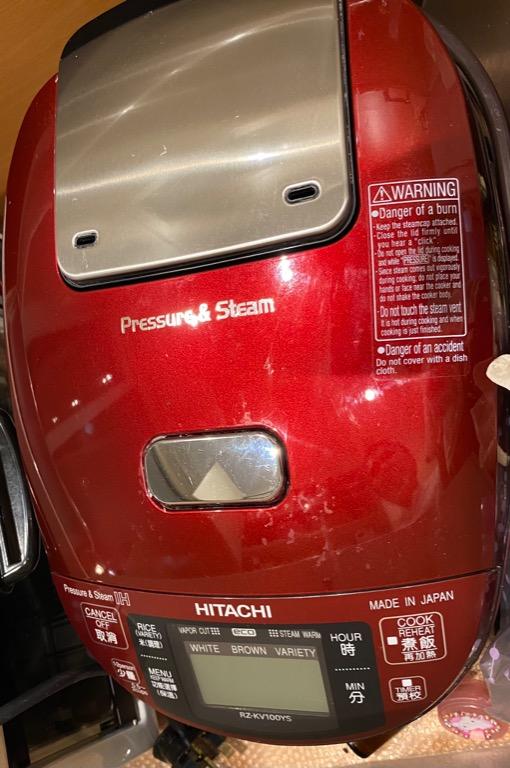 Hitachi 1.0L Rice Cooker (Heating Iron pot & Induction heating), TV