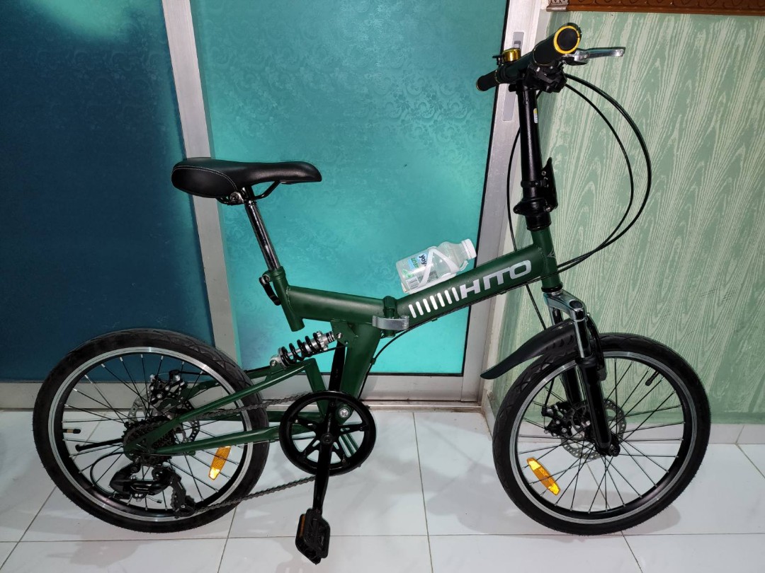 HITO folding bike bicycle for RTI rider, Sports Equipment, Bicycles ...