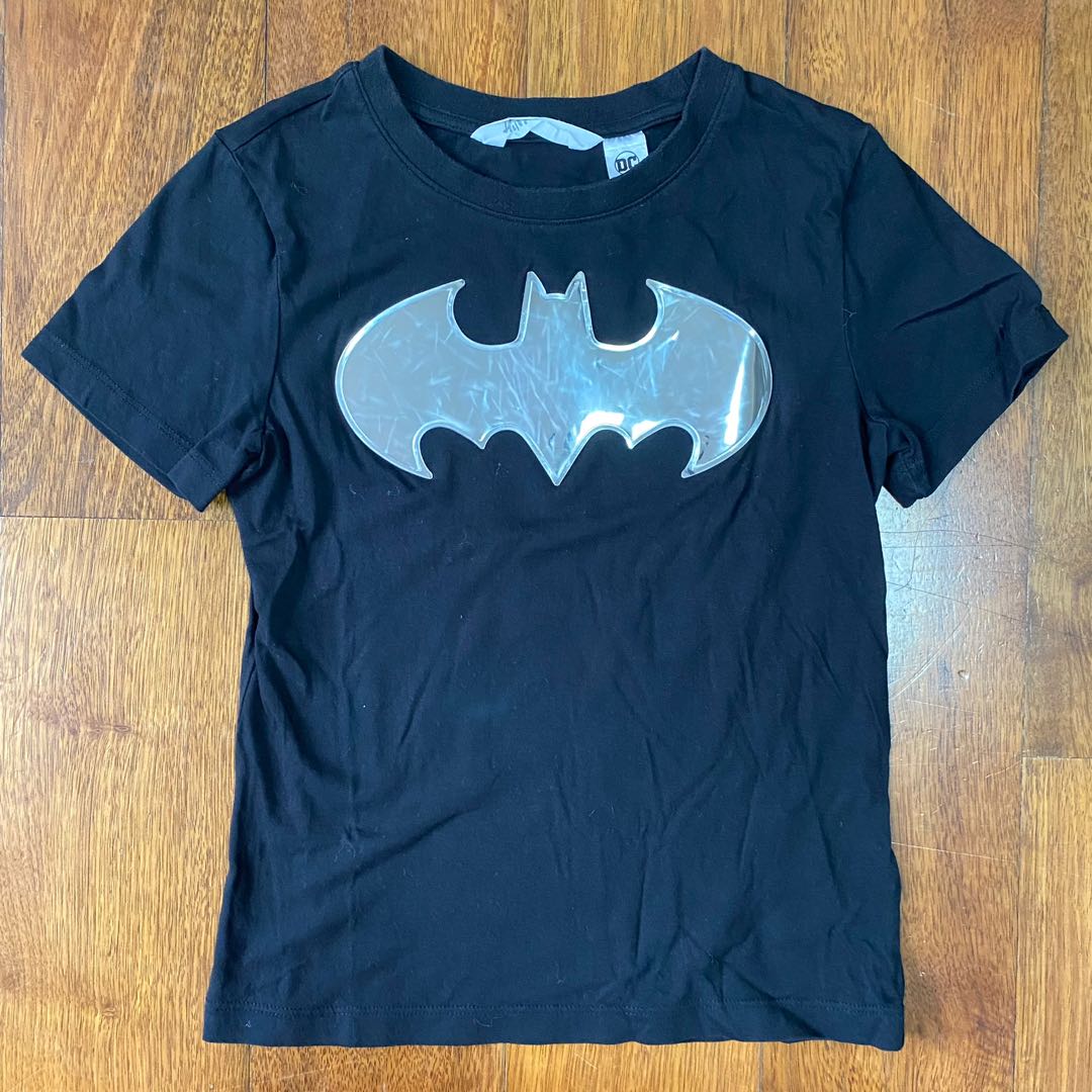 H\u0026M x DC Batman Boys Tee, 兒童＆孕婦用